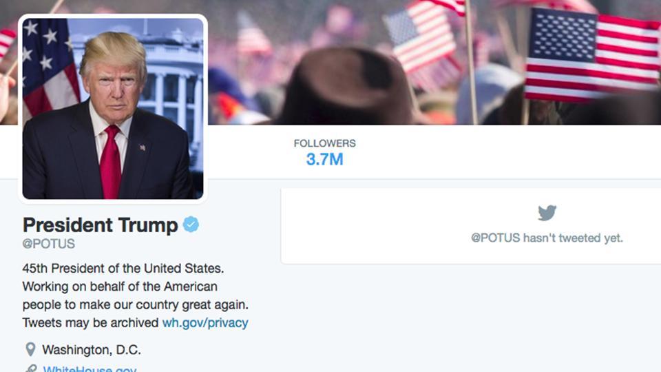 Users forced to follow Trump on Twitter after glitch